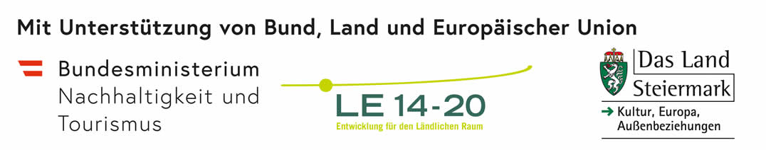 Mit Unterstützung von Bund, Land und Europäischer Union